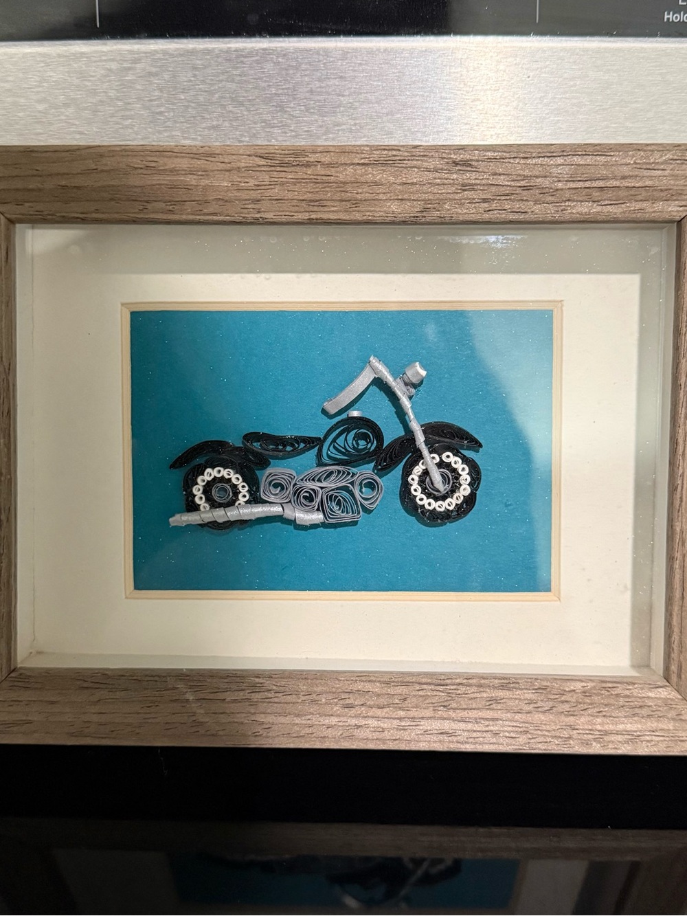 Rare motorcycle artwork